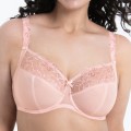 biustonosz miękki Anita 5253 128 Rosa Faia Suzette big cup modelka przód.jpg