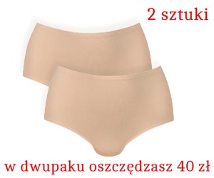 wysokie majtki bezszwowe Anita 1343-2 /753  Essential dwupak